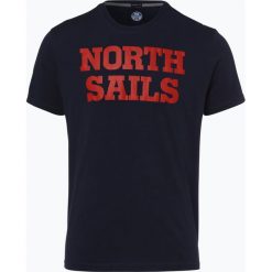 North Sails - T-shirt męski, niebieski. Niebieskie t-shirty męskie marki North Sails, m, z nadrukiem, z dżerseju. Za 129,95 zł.