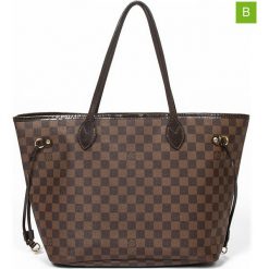 Torebki klasyczne damskie: Torebka „Neverfull MM” w kolorze brązowym – 32 x 29 x 17 cm