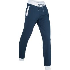 Spodnie sportowe, długie, Level 1 bonprix ciemnoniebieski. Niebieskie spodnie dresowe damskie marki bonprix. Za 74,99 zł.