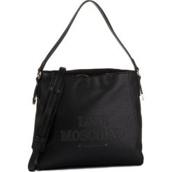 Torebka LOVE MOSCHINO - JC4287PP08KN0000 Black. Czarne torebki klasyczne damskie Love Moschino, bez wzorów, ze skóry ekologicznej, klasyczne, bez dodatków. Za 899,00 zł.