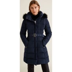 Mango - Kurtka puchowa Parislon. Czarne bomberki damskie Mango, l, z materiału. Za 399,90 zł.