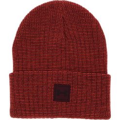 Czapka UNDER ARMOUR - Truckstop Beanie 2.0 1318517 Red 890. Czerwone czapki zimowe damskie marki Under Armour, z materiału, klasyczne. Za 79,95 zł.