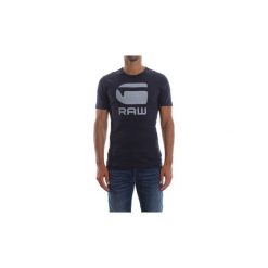 T-shirty z krótkim rękawem G-Star Raw D08503 1141 DRILLON. Niebieskie t-shirty męskie G-Star RAW, xl, bez wzorów, retro, bez kołnierzyka, krótkie. Za 107,63 zł.