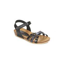 Sandały Dziecko Kickers BONAVISTA. Czarne sandały dziewczęce Kickers, bez zapięcia. Za 164,50 zł.