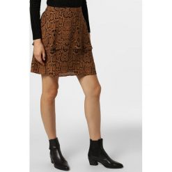 Minimum - Spódnica damska – Laylo, brązowy. Pomarańczowe spódniczki damskie Minimum, bez wzorów. Za 309,95 zł.