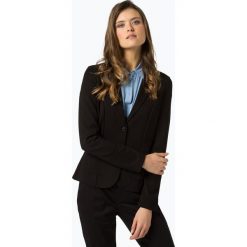 Comma casual identity - Blezer damski, czarny. Czarne bolerka i narzutki damskie comma casual identity, bez wzorów, z dresówki, bez rękawów. Za 359,95 zł.