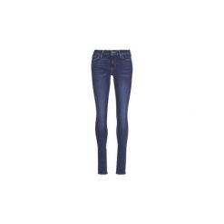 Jeansy skinny Levis 711 SKINNY. Niebieskie rurki damskie marki Levi's®, z jeansu. Za 431,10 zł.