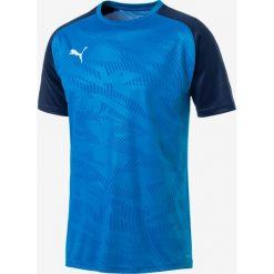 Puma Cup Training Core Koszulka Niebieski Wielokolorowy. Niebieskie podkoszulki męskie Puma, m, z nadrukiem, z poliesteru, bez kołnierzyka, krótkie. Za 119,95 zł.