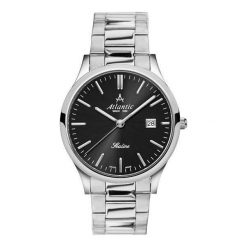 Zegarek Atlantic Męski Sealine 62346.41.61 Szafirowe szkło srebrny. Szare zegarki męskie Atlantic, srebrne. Za 985,00 zł.