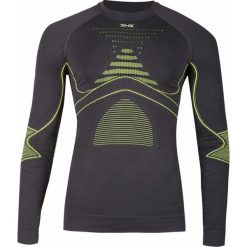 Koszulka X-BIONIC EVO Szary. Szare koszulki męskie termoaktywne X BIONIC, bez wzorów, bez rękawów. W wyprzedaży za 416,00 zł.