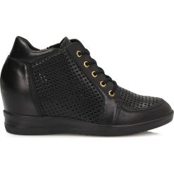 Buty sportowe damskie: Czarne buty sportowe