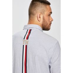 Tommy Hilfiger - Koszula. Niebieskie koszule męskie TOMMY HILFIGER, s, bez wzorów, z elastanu, button down, z długim rękawem. W wyprzedaży za 399,90 zł.