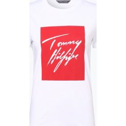 Bluzki, topy, tuniki: Tommy Hilfiger – T-shirt damski – Effy, czarny