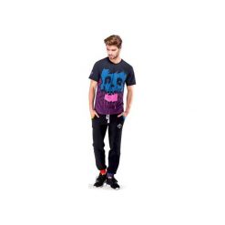 Crystal Skull T-shirt (Violet). Niebieskie t-shirty męskie OKUAKU, s, z nadrukiem, z bawełny, bez kołnierzyka. Za 119,20 zł.