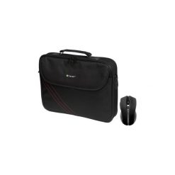 Torba TRACER Bonito Bundle 2 15.6 cali + Mysz bezprzewodowa Czarny. Czarne torby na laptopa Tracer, w paski. Za 46,91 zł.
