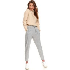 Luźne spodnie z gumką w pasie. Szare spodnie damskie Top Secret, s. Za 79,99 zł.