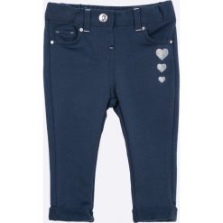 Blukids - Spodnie dziecięce 68-98 cm. Szare rurki dziewczęce marki Blukids, z bawełny. W wyprzedaży za 59,90 zł.