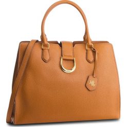 Torebka LAUREN RALPH LAUREN - Kenton 431724037002 Brown. Brązowe torebki klasyczne damskie marki Lauren Ralph Lauren, ze skóry, zdobione. Za 1299,00 zł.