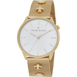 Zegarek THOM OLSON - Gypset Gold Royal CBTO016 Gold/Gold. Żółte zegarki damskie THOM OLSON. W wyprzedaży za 329,00 zł.