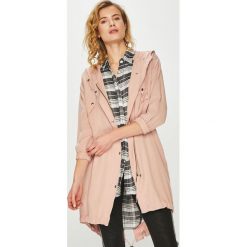 Answear - Kurtka Secret Garden. Zielone kurtki damskie ANSWEAR, s, bez wzorów, z wiskozy, długie. W wyprzedaży za 99,90 zł.