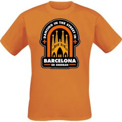 Sheeran, Ed Barcelona T-Shirt biały. Białe koszulki męskie Sheeran, Ed, l, bez wzorów, bez kołnierzyka. Za 74,90 zł.