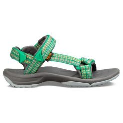 Teva Sandały Damskie Terra Fi Lite Samba Fern Multi 36.0. Szare sandały damskie Teva, bez wzorów, z otwartym noskiem, bez obcasa, bez zapięcia, trekkingowe. W wyprzedaży za 319,00 zł.