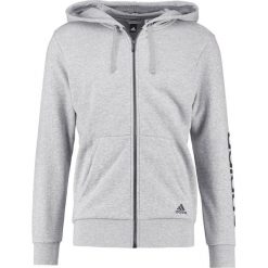 Bluzy męskie: adidas Performance Bluza rozpinana medium grey heather