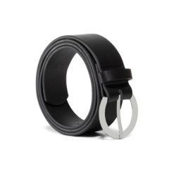 PASKI ACCCESSORIES 1W2-009-SS20 Czarny. Czarne paski damskie ACCCESSORIES, w paski, ze skóry ekologicznej. Za 29,99 zł.