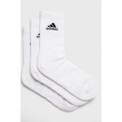Adidas Performance - Skarpety (3-pack). Białe skarpetki męskie adidas Performance, bez wzorów, z elastanu. Za 49,90 zł.
