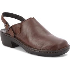 Klapki JOSEF SEIBEL - Betsy 95920 23 300 Brandy. Pomarańczowe klapki damskie Josef Seibel, bez wzorów, ze skóry, bez obcasa, na obcasie. Za 229,00 zł.