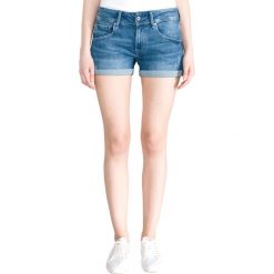 Pepe Jeans Siouxie Szorty Niebieski. Niebieskie szorty damskie Pepe Jeans, bez wzorów, z elastanu. Za 240,95 zł.