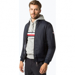 Tommy Hilfiger - Męska kurtka dwustronna, niebieski. Szare kurtki męskie marki TOMMY HILFIGER, z bawełny. Za 899,95 zł.