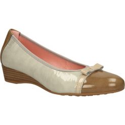 BALERINY PITILLOS 3100. Szare baleriny damskie marki Pitillos, bez wzorów, bez obcasa. Za 159,99 zł.