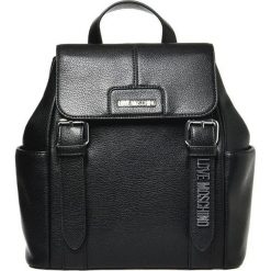 Love Moschino Plecak damski JC4274-PP08-KM0-000 czarny. Czarne plecaki damskie Love Moschino, bez wzorów, eleganckie. Za 959,00 zł.