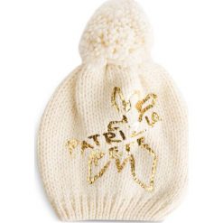 Czapka Patrizia Pepe 2V8628/A4T6-W293. Brązowe czapki damskie Patrizia Pepe, bez wzorów. W wyprzedaży za 169,00 zł.