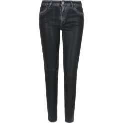 Jeansy Trussardi Jeans. Czarne jeansy damskie bez wzorów, z jeansu. Za 239,00 zł.