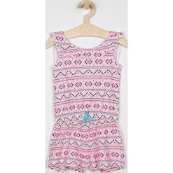 Blukids - Kombinezon dziecięcy 98-128 cm. Różowe kombinezony dziewczęce Blukids, bez wzorów, z elastanu, bez rękawów. W wyprzedaży za 29,90 zł.