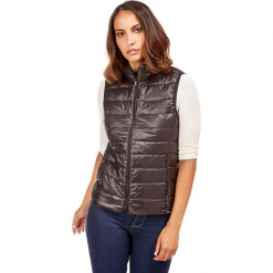 Kamizelka puchowa w kolorze czarnym. Czarne kamizelki damskie marki Snowie Collection, s, z puchu. W wyprzedaży za 136,95 zł.