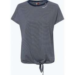 Ragwear - T-shirt damski – Bolivia, niebieski. Niebieskie t-shirty damskie Ragwear, s, w paski, bez kołnierzyka. Za 99,95 zł.