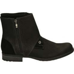 Botki męskie - 551 PE-WE NER. Czarne botki męskie Venezia, z gumy. Za 219,00 zł.