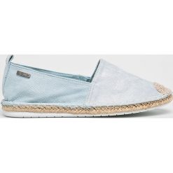 Big Star - Espadryle. Niebieskie espadryle damskie BIG STAR, bez wzorów, z materiału, bez obcasa, na obcasie. W wyprzedaży za 59,90 zł.