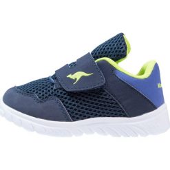 KangaROOS INLITE Tenisówki i Trampki dark navy/lime. Niebieskie trampki dziewczęce marki KangaROOS, z tworzywa sztucznego. Za 129,00 zł.