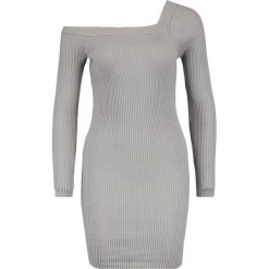 Sukienki: Lost Ink OFF SHOULDER DRESS Sukienka etui dark grey