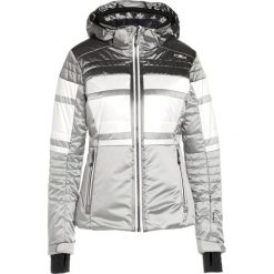 CMP Kurtka snowboardowa argento. Szare kurtki damskie marki CMP, z poliesteru, narciarskie. W wyprzedaży za 751,20 zł.