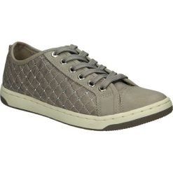Sportowe geox j62l5d 00954. Szare buty sportowe damskie Geox, bez wzorów, ze skóry ekologicznej, sportowe. Za 339,99 zł.