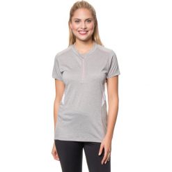 T-shirty damskie: Koszulka kolarska „Configure II” w kolorze jasnoszarym
