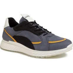 Sneakersy ECCO - St.1 M 83623451901 Ombre/Merigold/Black/White. Szare sneakersy męskie ecco, bez wzorów, ze skóry, bez zapięcia. W wyprzedaży za 519,00 zł.