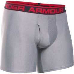 Under Armour Original Series 6'' Bokserki Szary. Szare bokserki męskie Under Armour, bez wzorów, z elastanu. Za 111,95 zł.