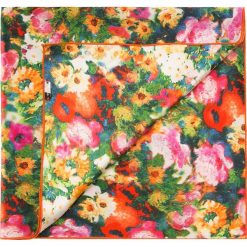 Apaszka damska 85-7D-S11-X15. Różowe apaszki damskie marki Wittchen, z jedwabiu, eleganckie. Za 89,00 zł.