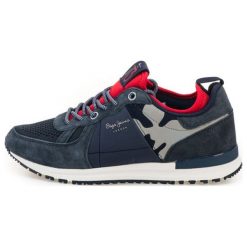 Pepe Jeans Tenisówki Męskie Tinker Pro-73 46 Ciemny Niebieski. Niebieskie tenisówki męskie marki Pepe Jeans, bez wzorów, z jeansu, bez zapięcia. W wyprzedaży za 335,00 zł.